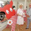Le prince consort Henrik de Danemark à l'inauguration de l'exposition "la cuisine danoise moderne" le 24 mai 2012