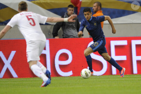 Hatem Ben Arfa lors de la victoire de l'équipe de France face à la Serbie (2-0) le 31 mai 2012 à Reims