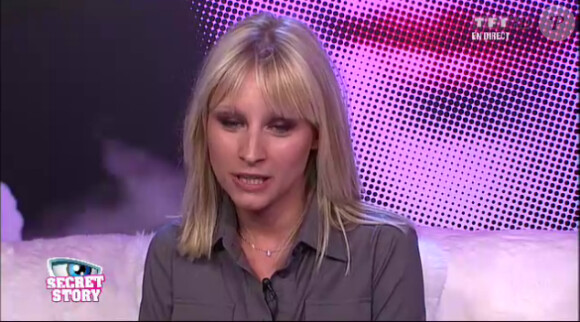 Virginie dans Secret Story 6, vendredi 1er juin 2012, sur TF1