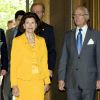 Le roi Carl XVI Gustaf de Suède et la reine Silvia en Corée du Sud le 31 mai 2012.