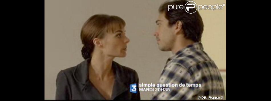 Romane Portail et Julien Tortora dans Simple question de temps - Purepeople