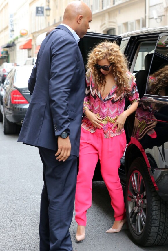 Beyoncé à Paris le 4 juin 2012