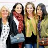 Valérie Damidot, Hélène Sy, Melissa Theuriau et Leïla Bekhti vendredi 1er juin à Bercy pour le concert de Jay-Z et Kanye West - Watch the Throne - à Paris
