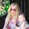 Kimberly Stewart et sa fille Delilah, qu'elle a eue avec Benicio Del Toro, ici à Los Angeles le 3 juin 2012