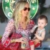 Kimberly Stewart et sa fille Delilah, qu'elle a eue avec Benicio Del Toro, ici à Los Angeles le 3 juin 2012