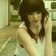 Carly Rae Jepsen dans le clip  Call me maybe .