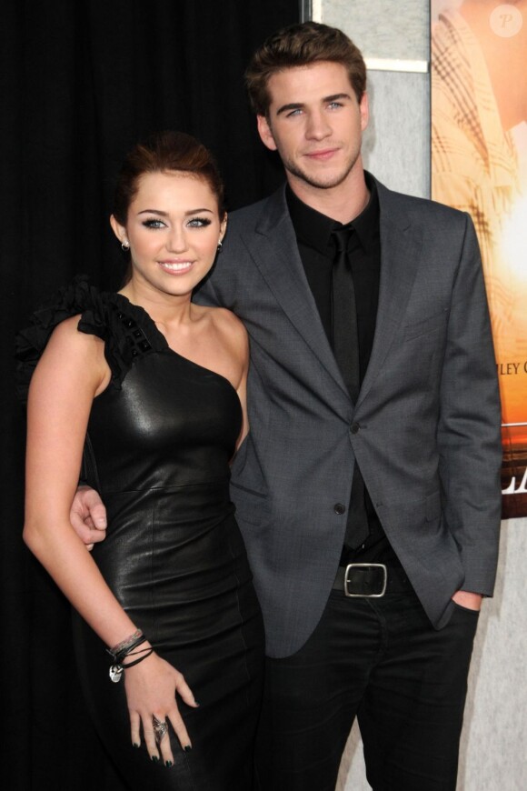 Miley Cyrus et Liam Hemsworth à Los Angeles le 25 mars 2010