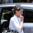 Jessica Alba, entourée de ses proches, fête les quatre ans de sa fille Honor dans le quartier de Brentwood. Los Angeles, le 9 juin 2012.