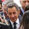 Nicolas Sarkozy est allé voter au lycée Jean de la Fontaine dans le 16e arrondissement de Paris le 10 juin 2012