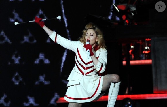 Madonna à Istanbul le 7 juin 2012.