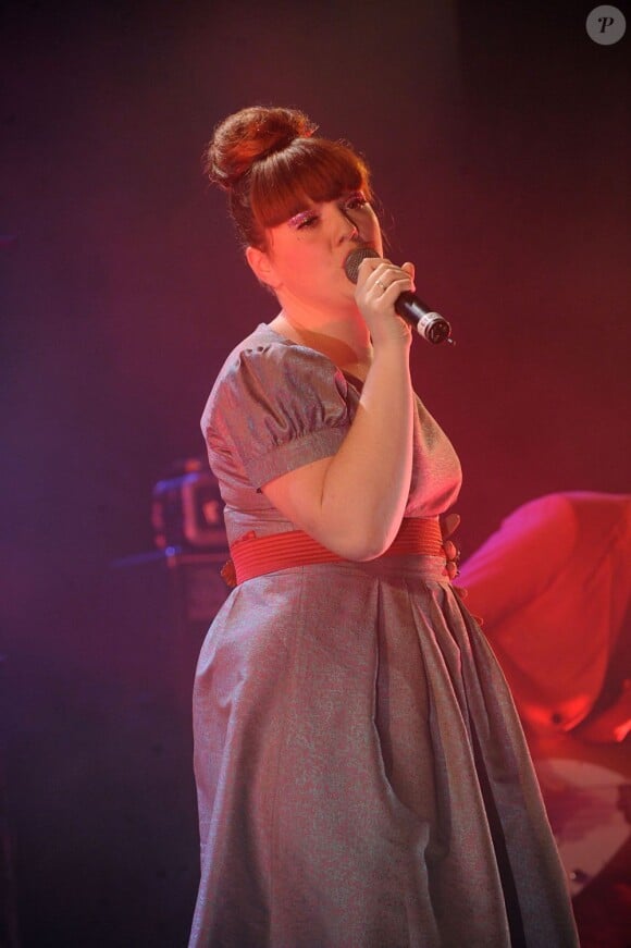 Luce en concert à Paris, le 25 novembre 2011.