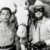 Jay Silverheels et Clayton Moore dans The Lone Ranger (1951)
