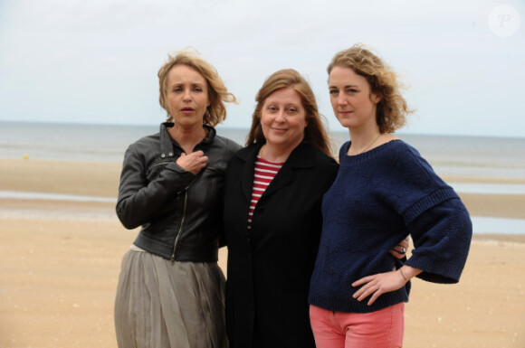 Fanny Cottencon, Beatrice Pollet et Josephine De Meaux au festival du film romantique de Cabourg, le 15 juin 2012