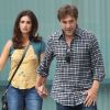Javier Bardem et sa femme Pénelope Cruz se promènent à Los Angeles le 13 juin 2012