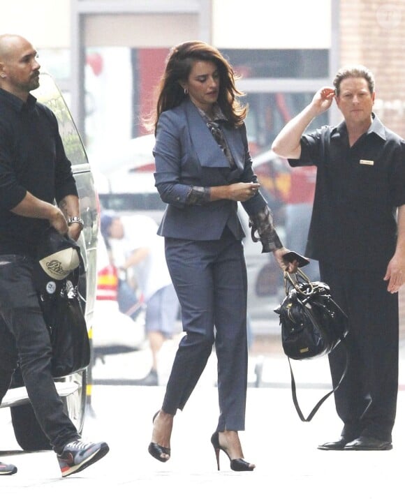 Pénelope Cruz se rend à un meeting à Los Angeles le 13 juin 2012