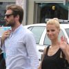 Michelle Hunziker et Tomaso Trussardi à Miami, juin 2012.
