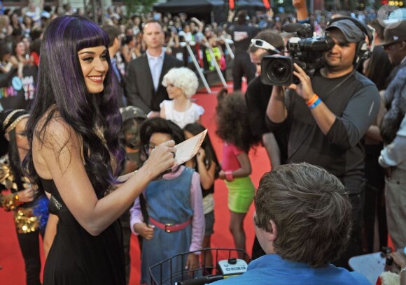 Katy Perry aux MuchMusic Video Awards, à Toronto, le 17 juin 2012.