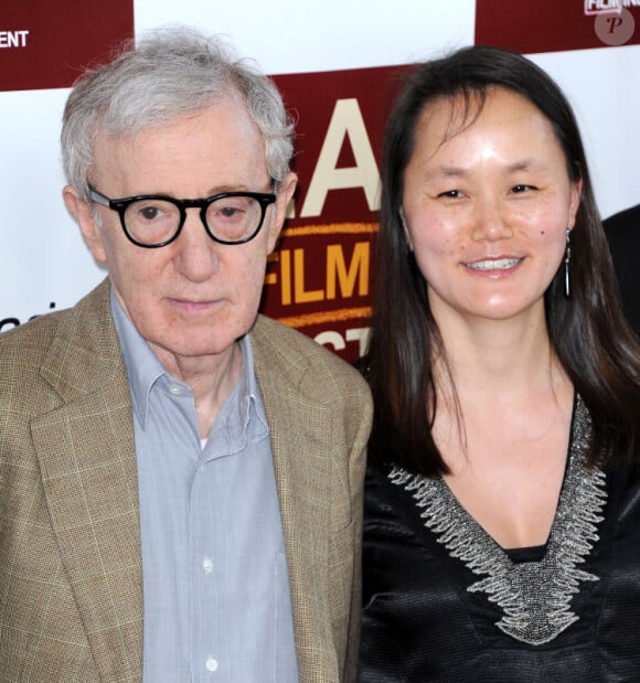 Woody Allen et sa femme Soon-Yi Previn le 14 juin 2012 à Los Angeles.