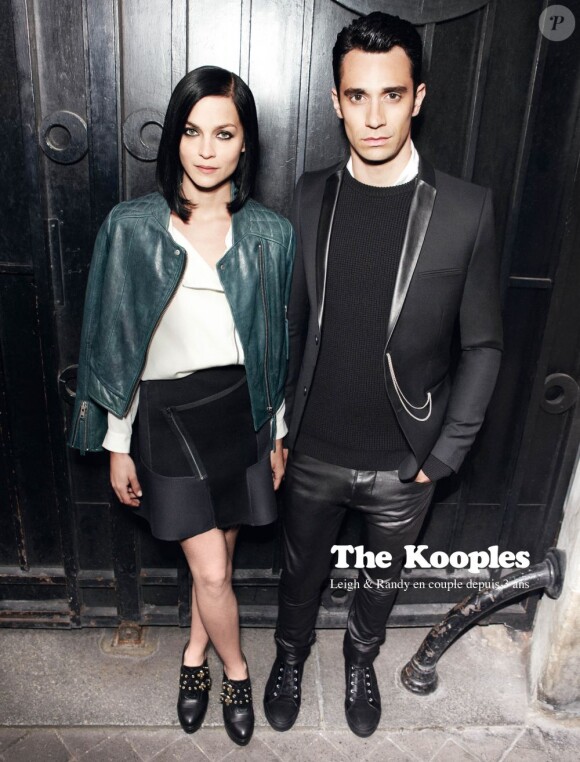 Leigh Lezark et son compagnon Randy D'Amico sont la nouvelle image automne-hiver 2012-2013 de The Kooples