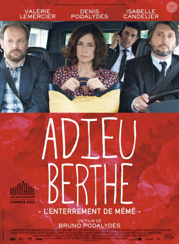 L'affiche du film Adieu Berthe