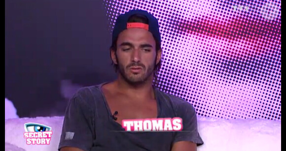 Thomas dans la quotidienne de Secret Story 6 le jeudi 21 juin 2012 sur TF1
