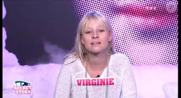 Virginie dans la quotidienne de Secret Story 6 le lundi 25 juin 2012 sur TF1
