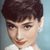 Audrey Hepburn et son regard mythique appuyé par des yeux parfaitement maquillés