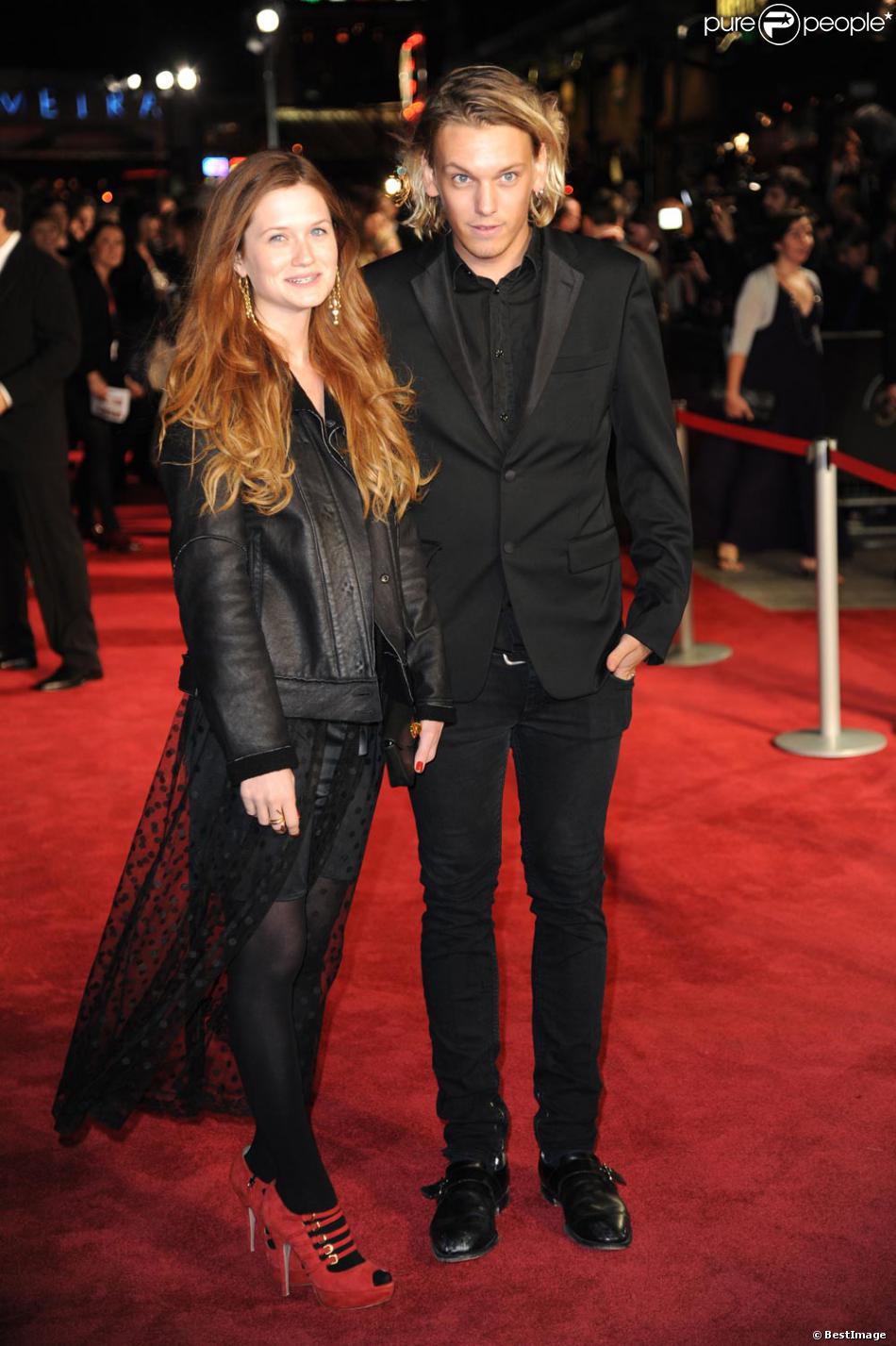 Bonnie Wright Et Son Mari