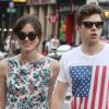 Keira Knightley et son fiancé James Righton à New York le 1er juillet 2012