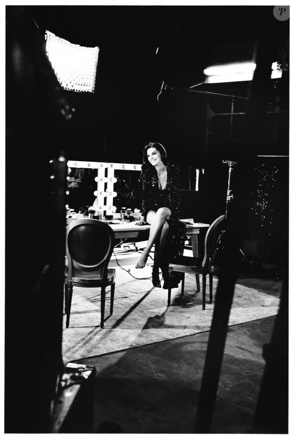 Daria Werbowy devient actrice pour Lancôme. Ici, dans les coulisses du tournage Lancôme avec Joann Sfar