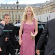 Kirsten Dunst était présente place Vendôme à Paris mardi 3 juillet 2012 pour l'inauguration de la boutique Louis Vuitton Joaillerie au 23, en présence du directeur artistique Lorenz Bäumer.