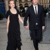 Natalia Vodianova et Antoine Arnault place Vendôme à Paris mardi 3 juillet 2012 pour l'inauguration de la boutique Louis Vuitton Joaillerie au 23, en présence du directeur artistique Lorenz Bäumer.