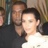 Kim Kardashian et Kanye West font du shopping après le défilé Stéphane Rolland. Paris, le 3 juillet 2012.