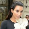 Kim Kardashian fait du shopping à Paris, le 3 juillet 2012.