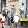 Guillaume Canet à New York sur le tournage de Blood Ties le 28 juin 2012