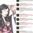 Rochelle, la femme d'AJ McLean des Backstreet Boys, a annoncé sur Twitter le 4 juillet 2012 que leur premier bébé, attendu en novembre, serait une petite fille prénommée Ava Jaymes.