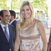 La princesse Maxima des Pays-Bas assistait le 4 juillet 2012 à Amsterdam au concert annuel du Royal Concertgebouw Orchestra, dont elle est la marraine.