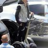 Justin Bieber à Los Angeles, sur le tournage de son nouveau clip As long as you love me, le vendredi 6 juillet 2012.