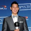 Jeremy Lin lors de la soirée ESPY organisée par la chaine ESPN qui récompensait les meilleurs sportifs et sportives de l'année le 11 juillet 2012 au Nokia Center de Los Angeles
