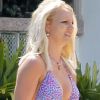Britney Spears, ses enfants Sean Preston et Jayden James, et le fiancé de la chanteuse, Jason Trawick, se rendent à la plage, à Hawaï, le jeudi 5 juillet 2012.