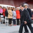 Présente au premier rang à côté de Brigitte Ayrault et Véronique Bartolone, Valérie Trierweiler, un mois après le Twittweilergate des législatives, assistait au défilé militaire de la Fête nationale, le 14 juillet 2012, installée dans la tribune des conjoints des membres du gouvernement, se tournant régulièrement vers la gauche en direction de la tribune présidentielle d'où son compagnon François Hollande, chef de l'Etat et des armées, a suivi la parade.