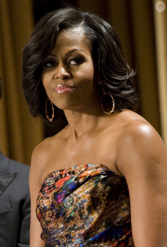 Michelle Obama à Washington, le 28 avril 2012.