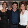 Alice Taglioni, Patrick Bruel et Marine Delterme lors de l'avant-première du film Paris-Manhattan à Paris le 16 juillet 2012