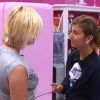 Nadège et Emilie dans la quotidienne de Secret Story 6 sur TF1 le mercredi 18 juillet 2012