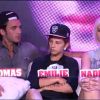 Thomas, Nadège et Emilie dans la quotidienne de Secret Story 6 sur TF1 le mercredi 18 juillet 2012
