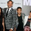 Will Smith, sa femme Jada Pinkett Smith et leurs enfants Jaden et Willow en juin 2012 à Los Angeles.