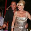 Ivana Trump et son compagnon Marcantonio Rota à la soirée d'anniversaire de Monika Bacardi, au Moulin de Ramatuelle, le 23 juillet 2012.