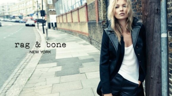 Kate Moss : Égérie naturelle et stylée d'une marque américaine très branchée