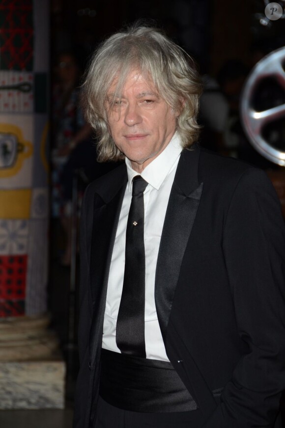 Bob Geldof lors de la soirée de gala Sport for Peace au Victoria et Albert Museum de Londres le 25 juillet 2012