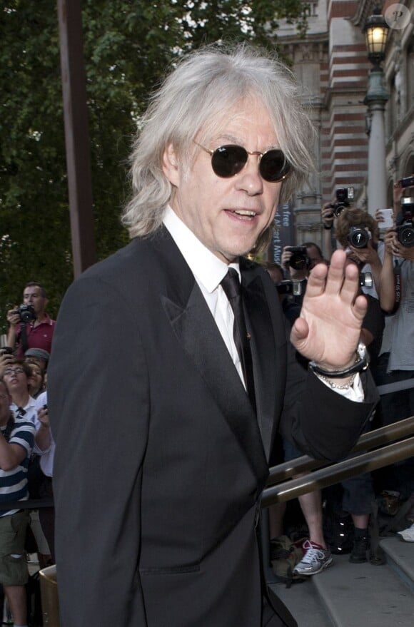 Pete Geldof lors de la soirée Sports for Peace au Victoria et Albert Museum de Londres le 25 juillet 2012